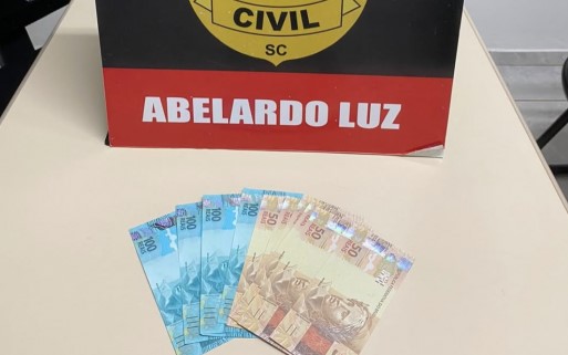 Mulher e adolescente são flagrados com R$ 1 mil em cédulas falsas