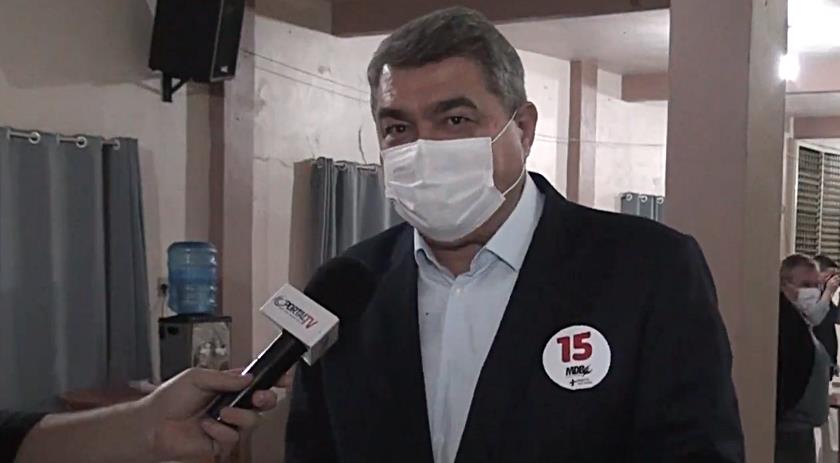 Suposto acordo definiria Antidio Lunelli como candidato do MDB ao governo do Estado. Dário Berger nega acordo