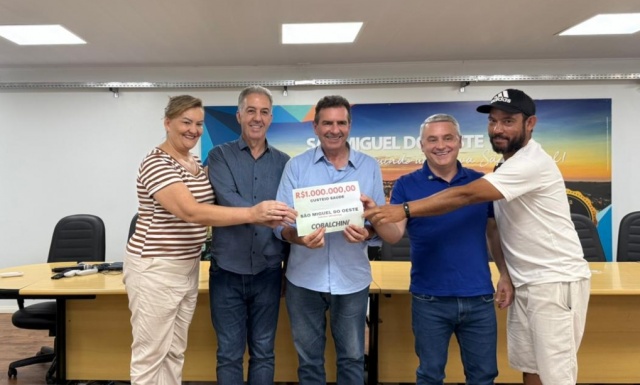 Deputado Valdir Cobalchini destina R$ 1 milhão para a saúde