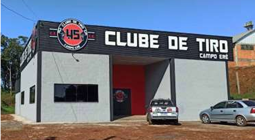 Semana do desafio no clube de tiro .45 em Campo Erê