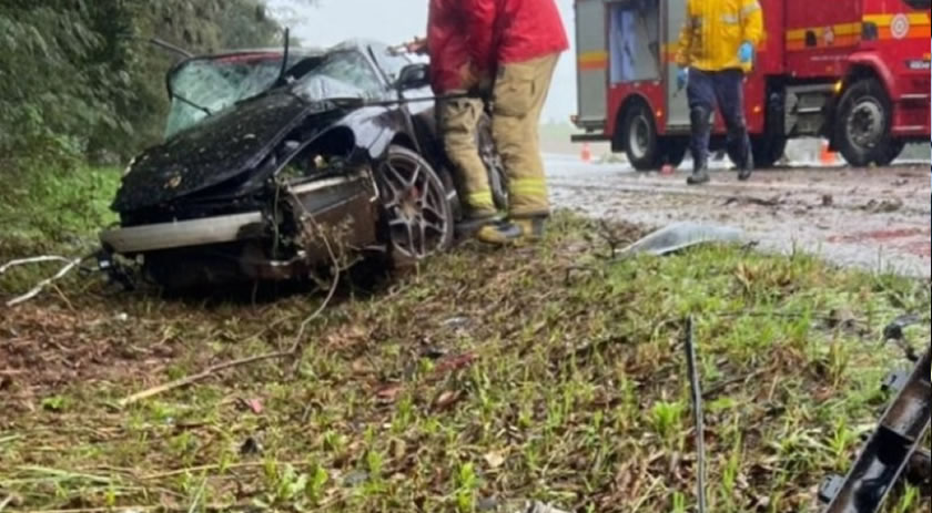 Homem sofre acidente e morre horas depois de comprar Porsche no RS