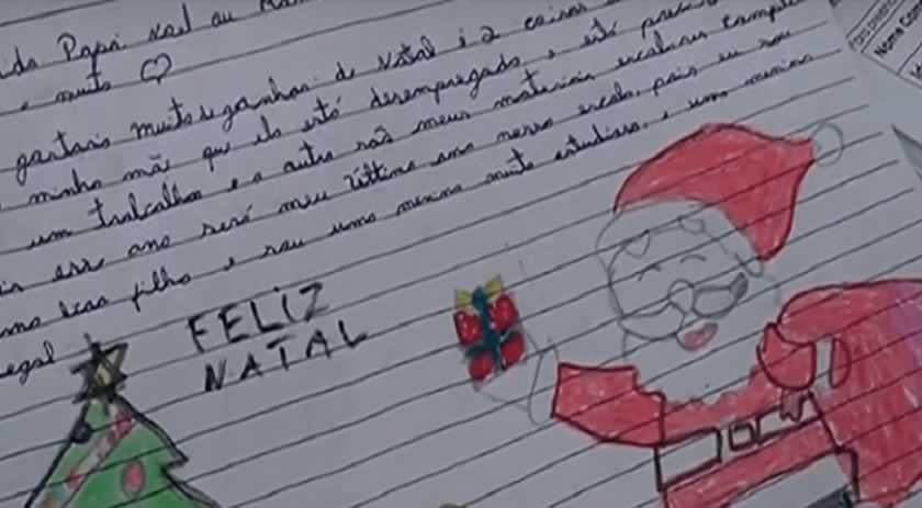 Campanha Papai Noel dos Correios começou na quarta-feira
