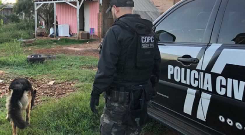 Polícia cumpre mandados de busca e apreensão