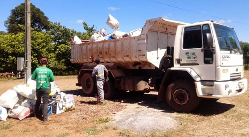 Coleta de Materiais Recicláveis no interior  inicia no dia 18 de abril