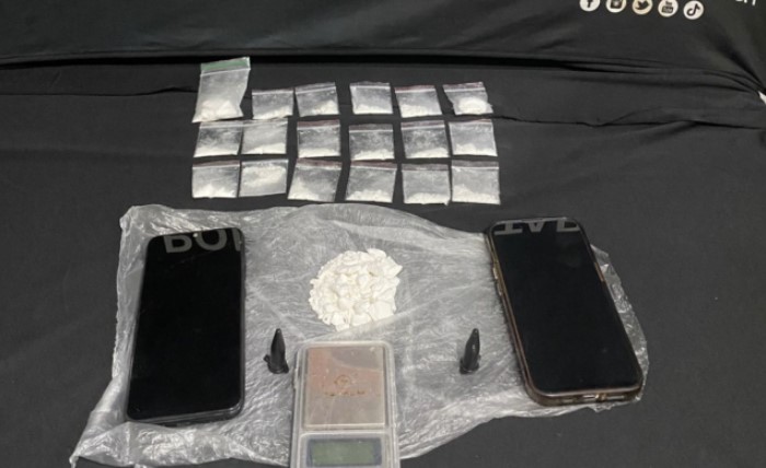 Casal é preso por tráfico de drogas durante abordagem da PM