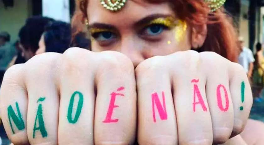 Carnaval: 45% das mulheres já tiveram o corpo tocado sem consentimento em local público
