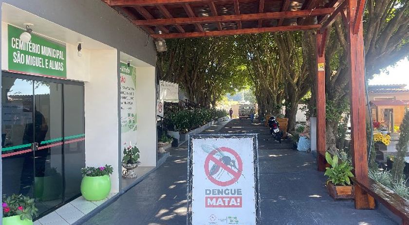 Urbanismo reforça regularização de sepulturas e prevenção à dengue nos cemitérios