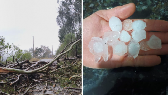 Destruição por granizo em SC: 3 cidades decretam emergência e Defesa Civil faz alerta máximo