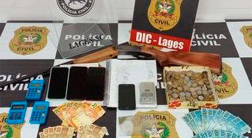Homem é preso em flagrante por tráfico de drogas