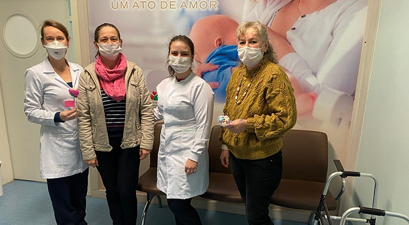 Rede Feminina de Maravilha realiza visita em empresas para realização da exames