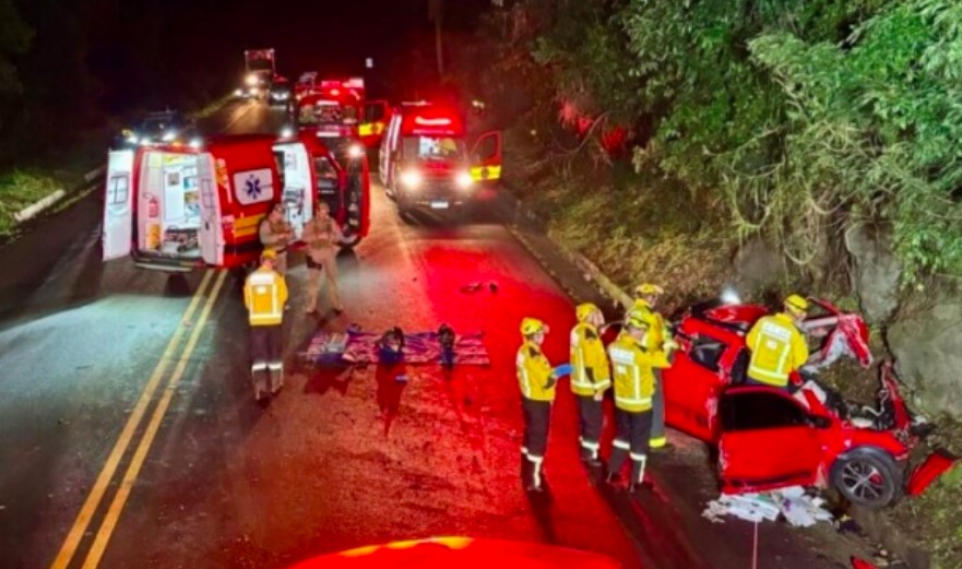 Rodovias de SC registram ao menos sete mortes em um único dia