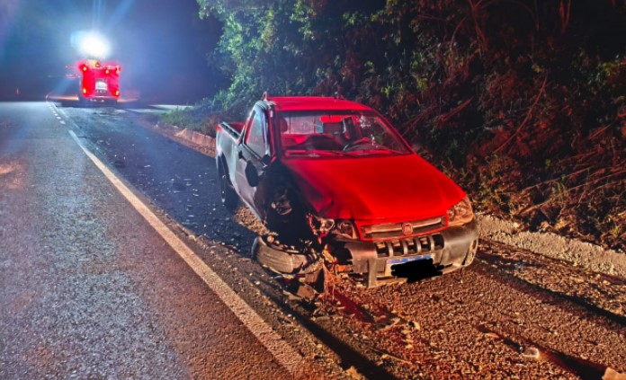 Idoso fica ferido em acidente de trânsito