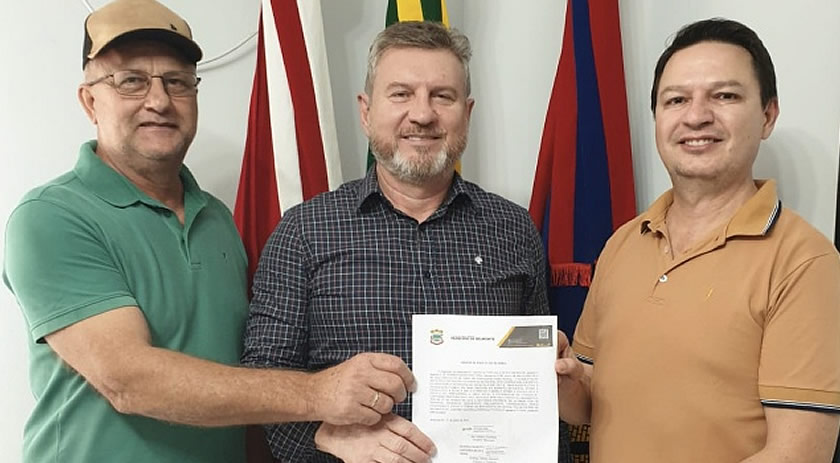 Assinada Ordem de Serviço para asfaltamento no interior