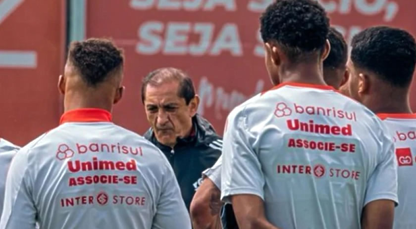 Com time definido, Ramón Díaz encerra preparação do Inter para o jogo contra o Mirassol