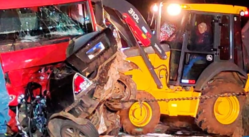 Grave acidente deixa vítima fatal na SC 305