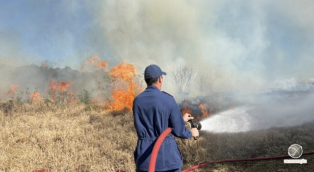 Corpo de Bombeiros alertam para risco de incêndios em vegetação por causa do tempo seco