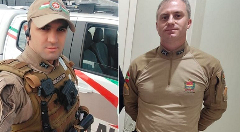 Policiais acham sacola com quase R$ 5 mil voando em rodovia de SC e dão exemplo de atitude