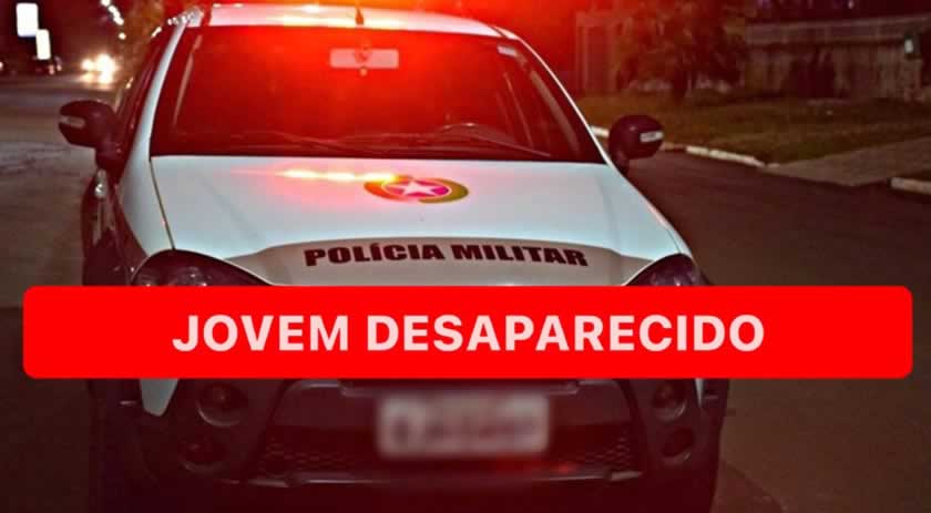 Jovem está desaparecido desde quinta-feira (06)