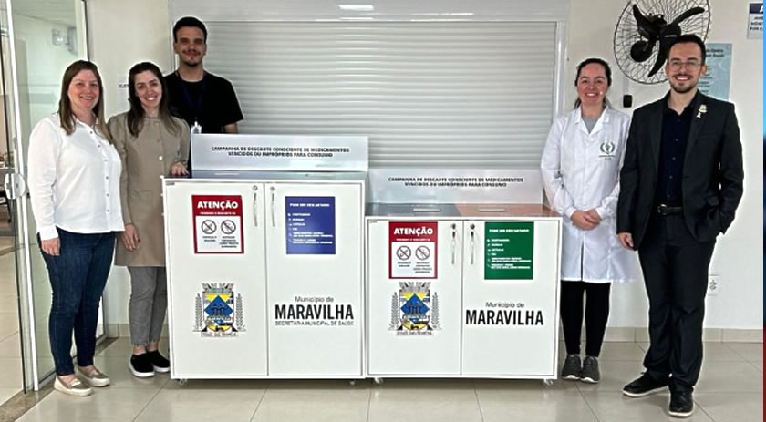 Município  conta com pontos de descarte de medicamentos em Unidades de Saúde