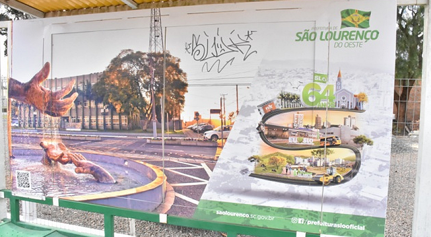 Prefeitura de município do Oeste de SC vai a polícia por vandalismo
