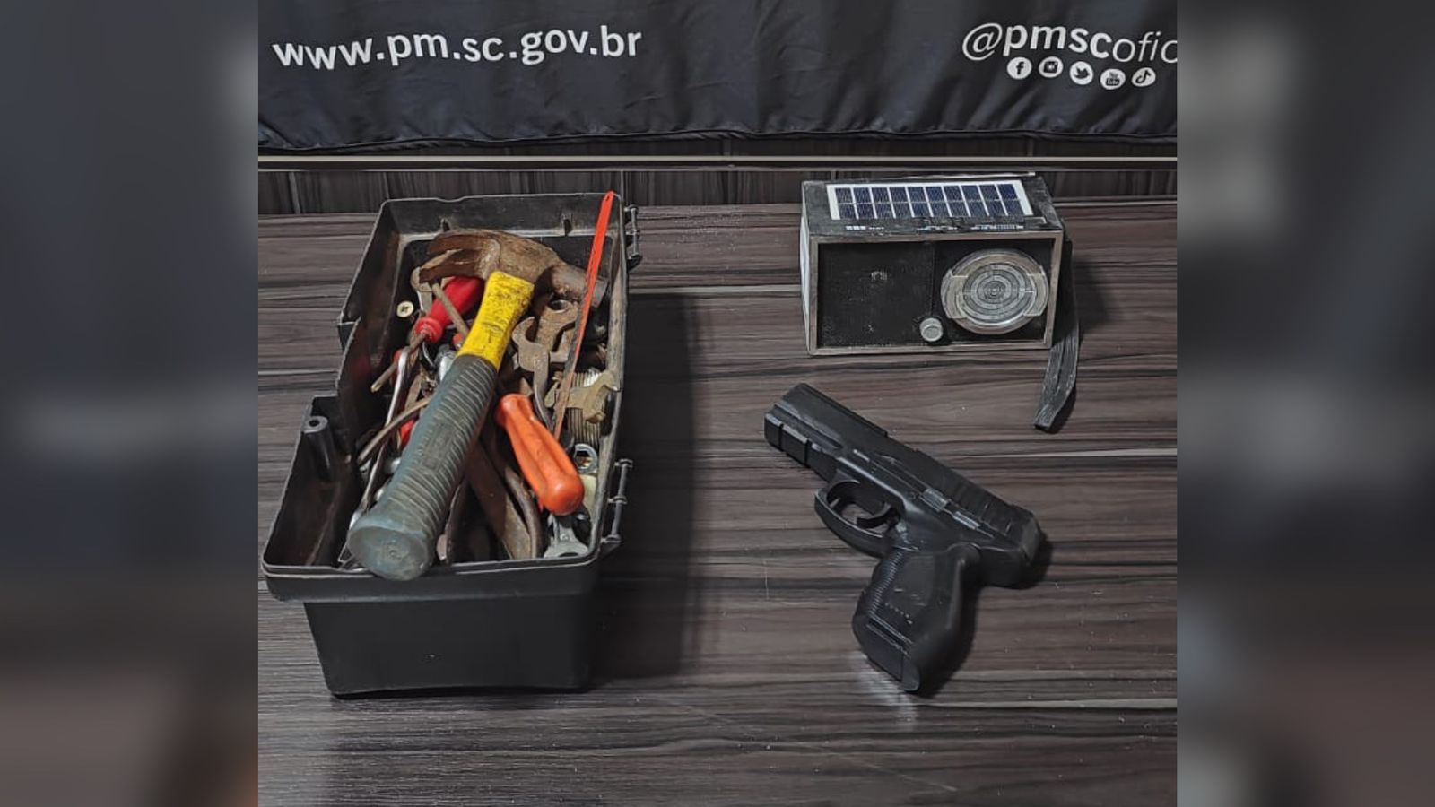 PM prende suspeito de cometer diversos furtos a residências em Maravilha