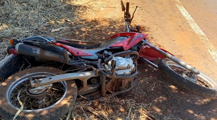 Colisão entre motos na SC492 em Tigrinhos deixa condutor gravemente ferido