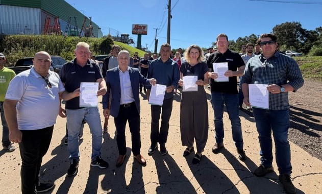 Prefeitura autoriza pavimentação de estrada marginal à BR-163