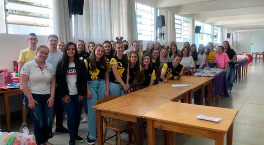 Unoesc promove Dia da Solidariedade com distribuição de mais de 400 brinquedos