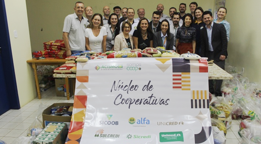 Ações do “Dia C de Cooperar” arrecadam mais de quatro toneladas de alimentos