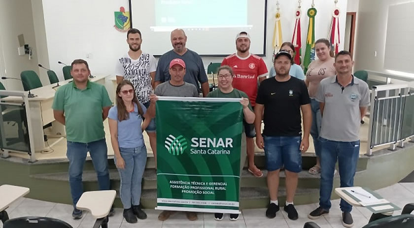 Prefeitura e Senar promovem curso sobre Nota Fiscal Eletrônica do Produtor Rural