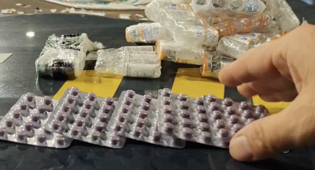 PRF apreende medicamentos, emagrecedores e anabolizantes