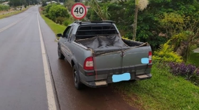 Motorista embriagado é flagrado dirigindo em zigue zague em Iporã do Oeste