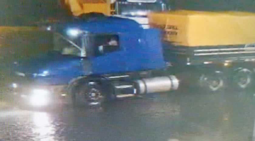 Localizado motorista que saiu sem pagar a conta em Vargeão