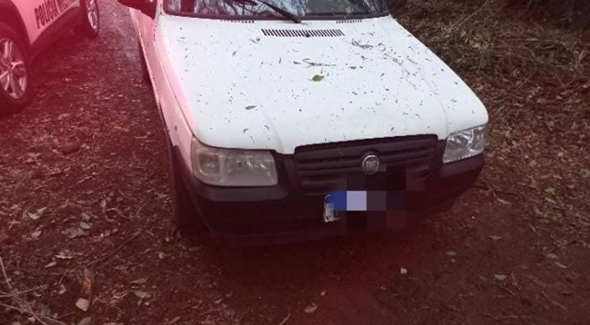 Veículo furtado é recuperado pela Polícia Militar