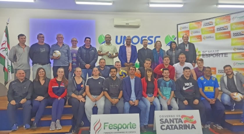 Prefeitura, Unoesc e Fesporte integram Projeto de Iniciação Desportiva