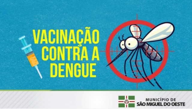 São Miguel do Oeste inicia vacinação contra a dengue para crianças e adolescentes