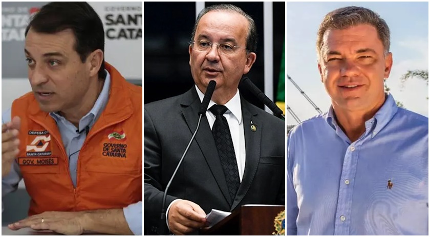 Disputa para o governo de SC tem empate técnico entre três candidatos