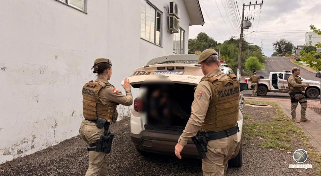 Perseguição no interior termina com prisão de suspeito por tráfico de drogas