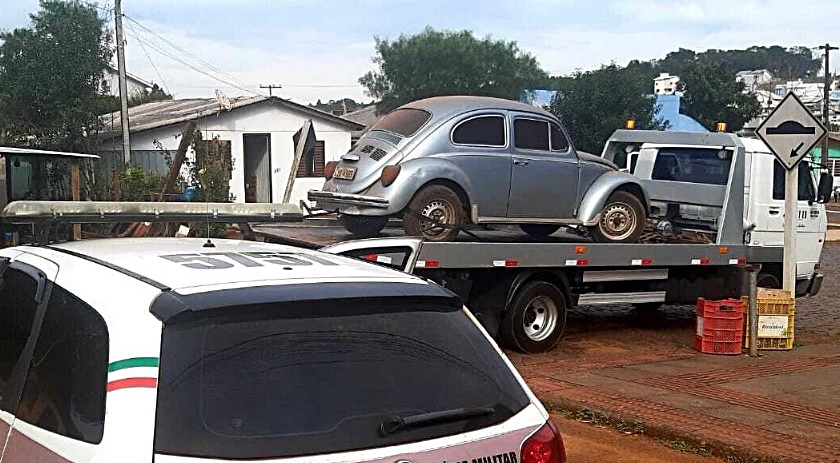 PM recupera VW Fusca que havia sido furtado