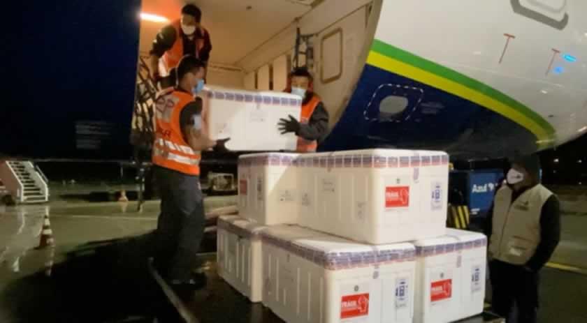 Santa Catarina recebe nesta segunda-feira mais 167.690 doses da vacina contra a Covid-19