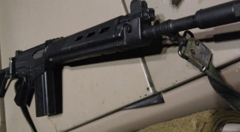 Fuzil que havia sumido após acidente com caminhão do Exército é encontrado com morador do Estado