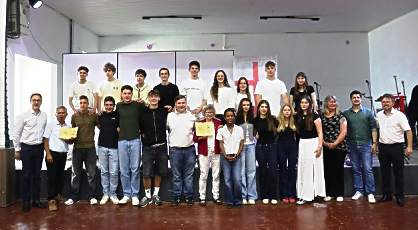 Estudantes alemães vivenciam intercâmbio cultural