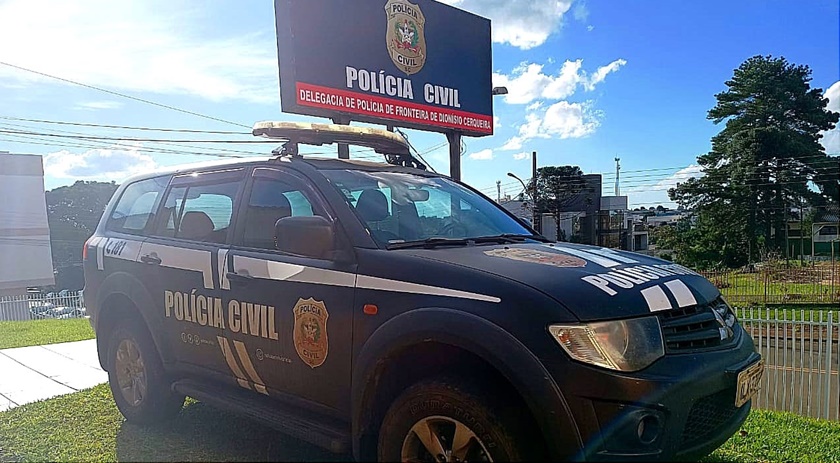 Com o apoio da PM, Polícia Civil cumpre mandado de prisão preventivo na área rural