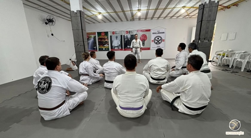 Dojo Mallmann de São Miguel do Oeste recebe seminário com Mestre Justo Gomez