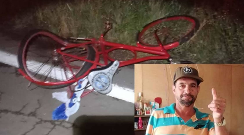Ciclista morre em acidente com caminhão e veículo de passeio na SC 161