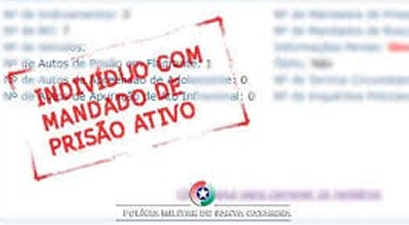 Polícia Militar prende homem condenado a 30 anos de prisão