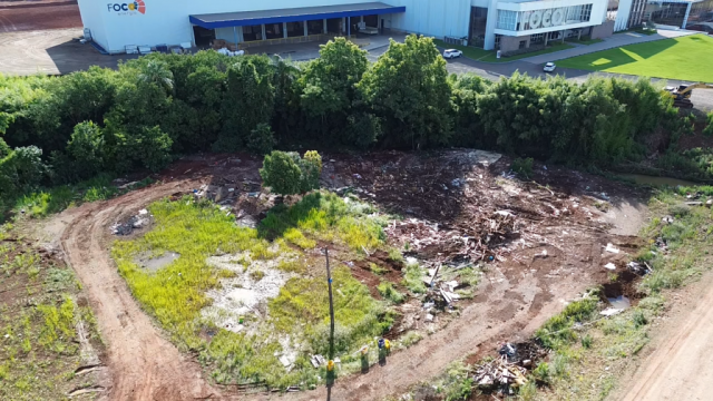 Município realoca 10 famílias que viviam em área pertencente ao DNIT, onde ocorrem as obras da perimetral