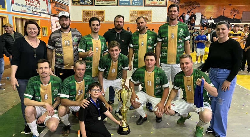 Conhecidos os campeões do Municipal de Futsal
