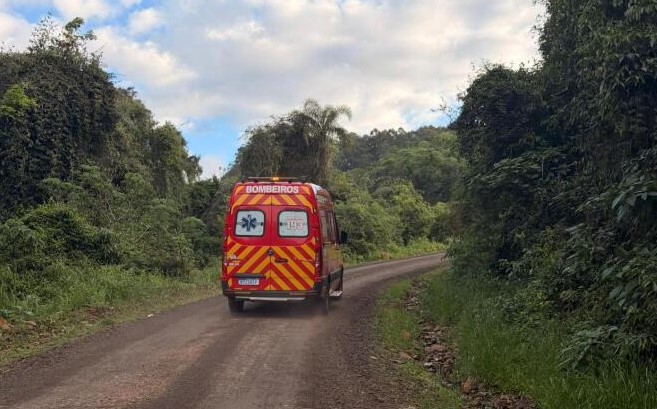 Homem fica ferido ao sofrer acidente de trabalho na Linha Colorado