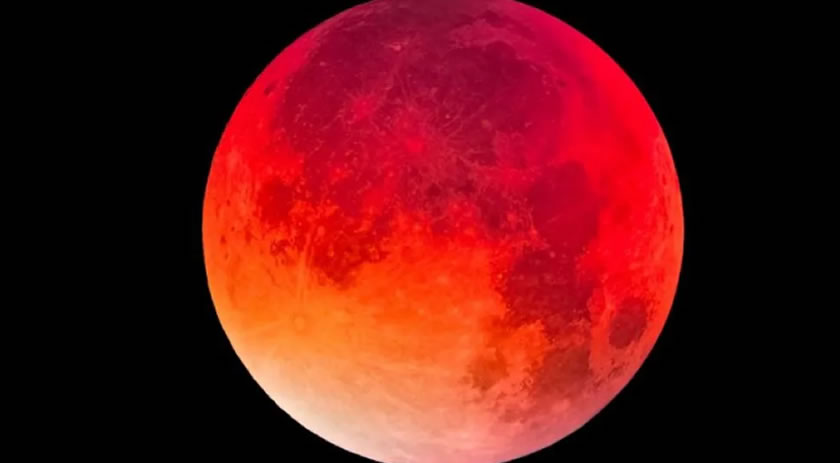 Lua de sangue: eclipse lunar total será visível em todo o Brasil neste fim de semana